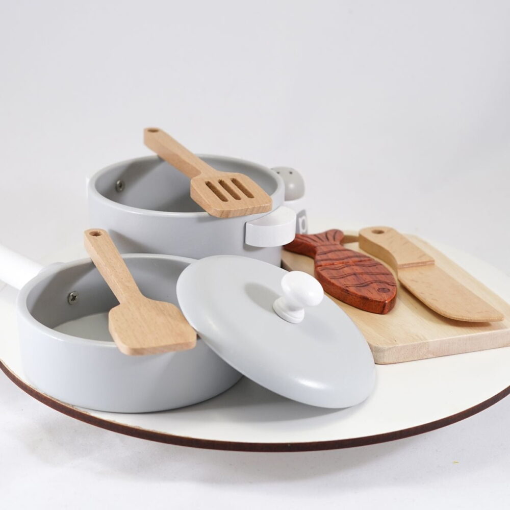 Accesorios para cocinita de madera - Imagen 3